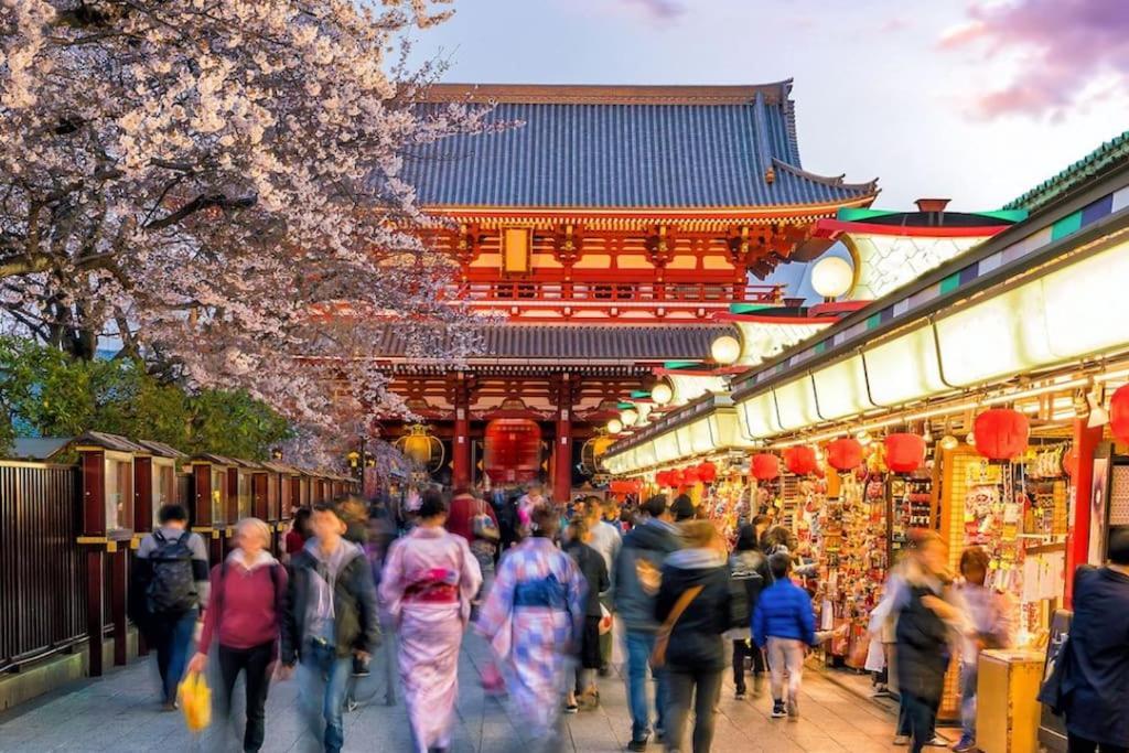 Apartamento 403 Oshiage Sta 3Mins Walk! Wi-Fi & Elevator 4Pax Tokio Exterior foto